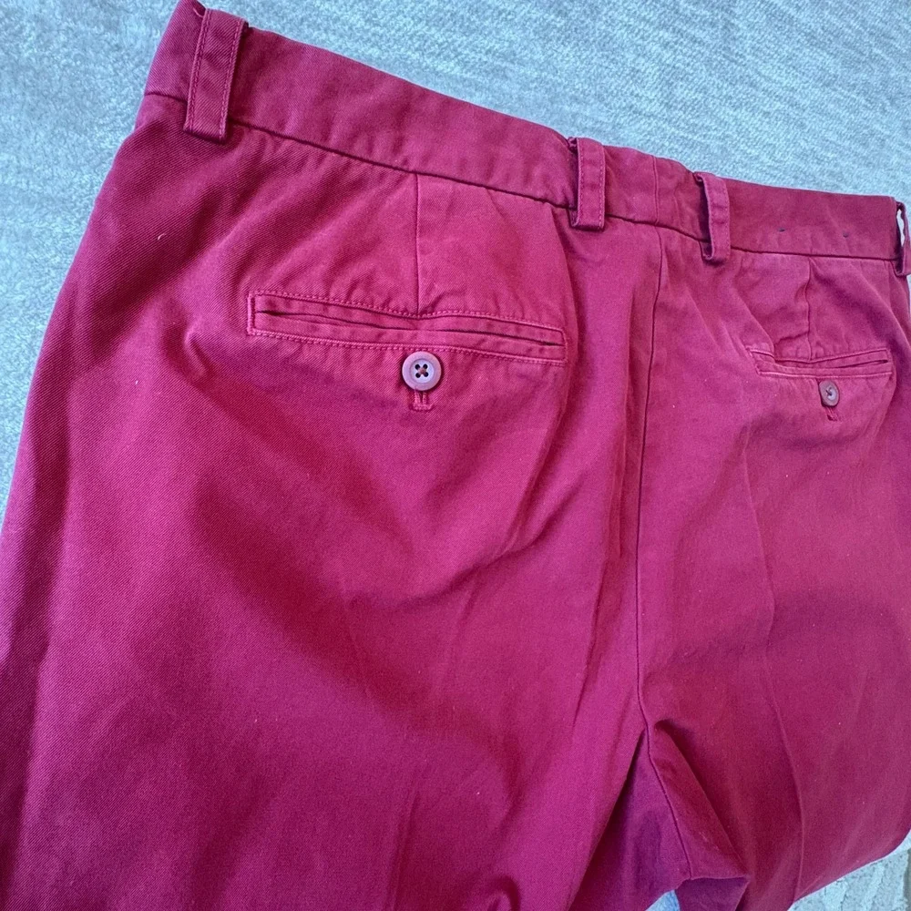 Vineyard Vines Pants Men's 34x32 Slim Fit Breaker Flat Front Straight Leg‎ Chino